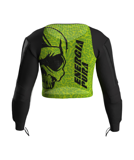 Protektor ENERGIAPURA Maglia Racing Green/Black Junior - 2023/24
