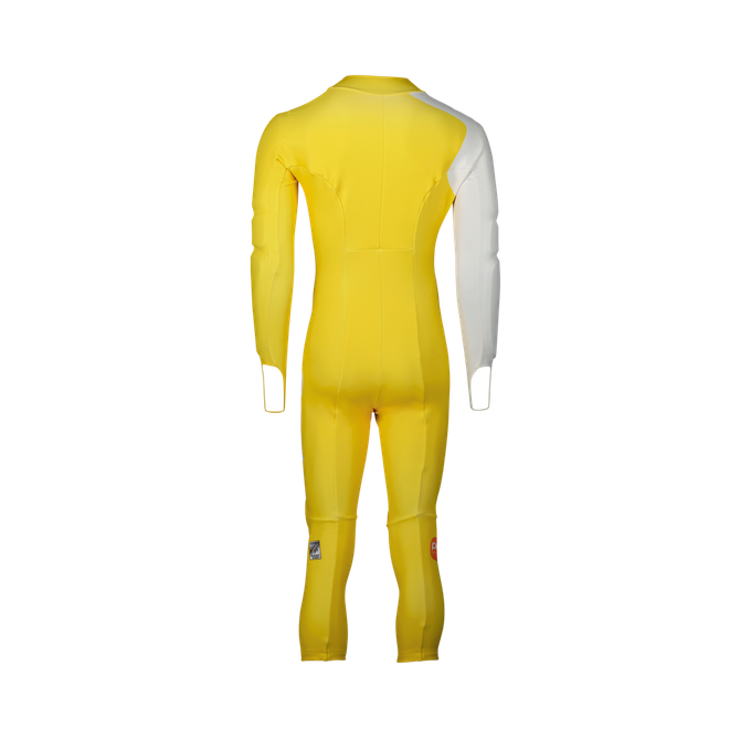 Rennanzug POC Skin GS Aventurine Yellow/Hydrogen White - 2023/24