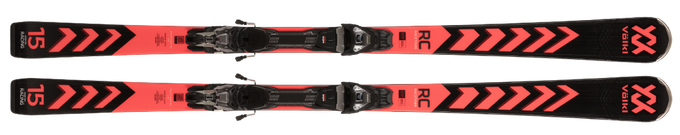 Ski Volkl Racetiger RC Black + VMotion 12 GW Black - 2023/24