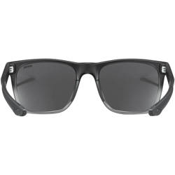 Sonnenbrille Uvex Lgl 42 Black Transparent/Mirror Silver - 2023