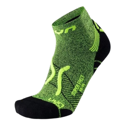 Outdoor Socks UYN Man Run Super Fast Socks Yellow Fluo Melange/Black