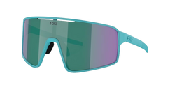 Sunglasses BLIZ P001 Frame Matte Turquoise with Blue Green Lenses
