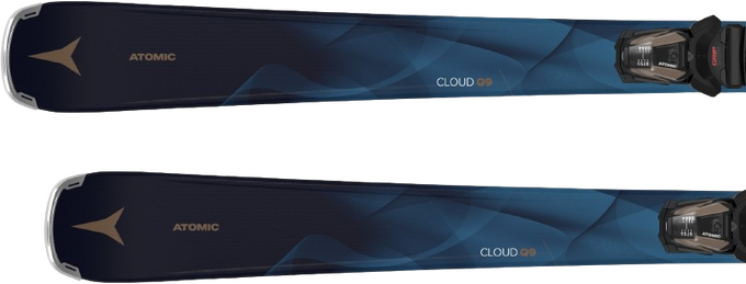 Ski Atomic Cloud Q9 + M 10 GW Black/Sand - 2024/25