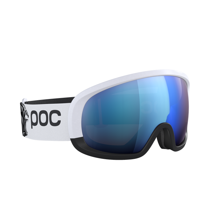 Skibrille POC Fovea Mid Race Marco Odermatt Ed. Hydrogen White/Uranium Black/Partly Sunny Blue - 2025/26