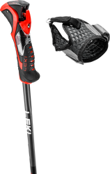 Skistöcke LEKI Airfoil 3D Black/Red - 2025/26