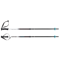 Skitouring poles HEAD Supershape Team Adjustable White/Black/Speed Blue - 2024/25