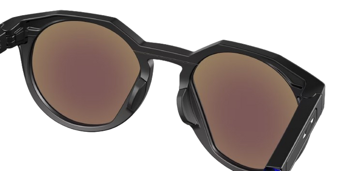 Sonnenbrille Oakley HSTN Matte Black Frame / Prizm Sapphire Polarized Lenses