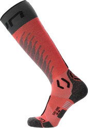 Ski socks UYN Woman Ski One Merino Pink/Black - 2024/25