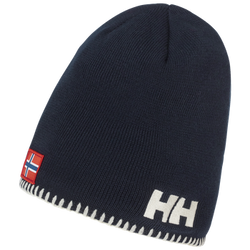 Kappe Helly Hansen Mountain Beanie Fleece Lined Navy NSF - 2024/25