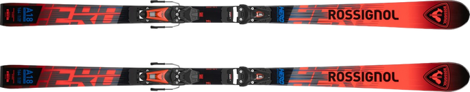 Ski Rossignol Hero Athlete GS PRO 126 -171 R21 + NX 7 GW B73 Black Hot Red - 2025/26