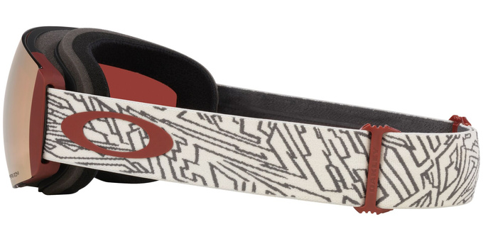 Goggles Oakley Flight Deck Pro M Matte Black/Prizm Rose Gold Iridium + Additional lens Prizm Snow Black Iridium - 2025/26