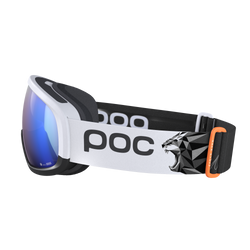 Skibrille POC Fovea Mid Race Marco Odermatt Ed. Hydrogen White/Uranium Black/Partly Sunny Blue - 2025/26