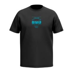 HEAD WCR T-Shirt Junior Black - 2025/26