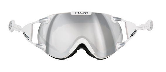 Brille Casco FX70 Carbonic White Silver - 2025/26