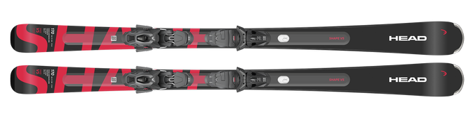 Ski HEAD Shape E.V5 + PR 11 GW Matt Black Brake 85 mm [G] - 2025/26