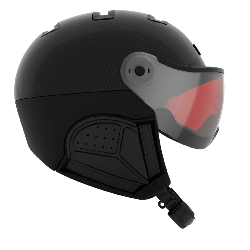 Helmet KASK Elite Visor Photochromatic Carbon Black - 2025/26