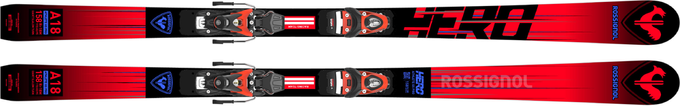 Ski Rossignol Hero Athlete GS Pro + Spx 10 GW B73 Hot Red - 2023/24