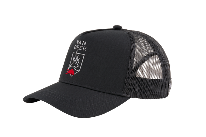 Kappe Van Deer Trucker Cap JR Black - 2025/26