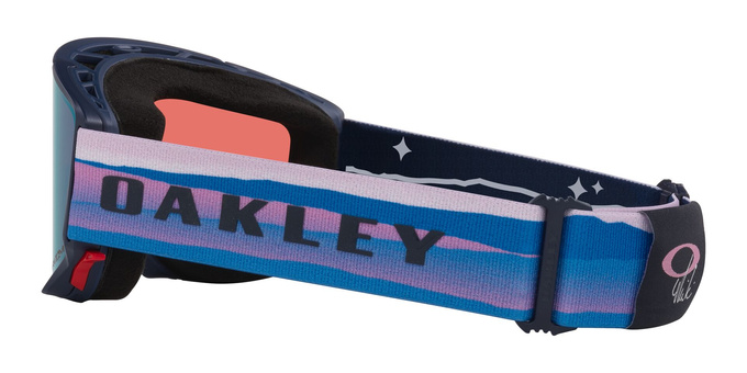 Brille Oakley Flow Scape M Mikaela Shiffrin Signature/Prizm Snow Sapphire Iridium + Additional lens Prizm Snow Iced Iridium - 2025/26