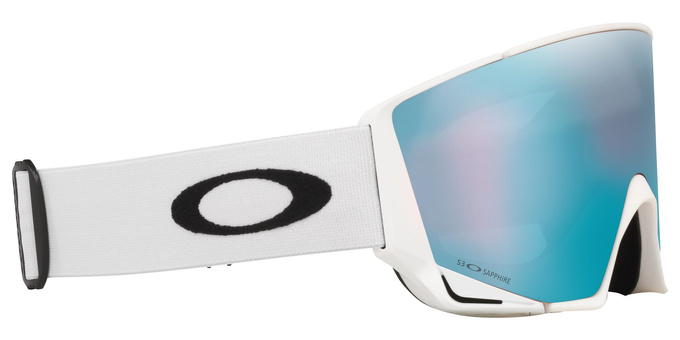 Brille Oakley Flow Scape L Matte White/Prizm Snow Sapphire Iridium + Additional lens Prizm Snow Iced Iridium - 2025/26