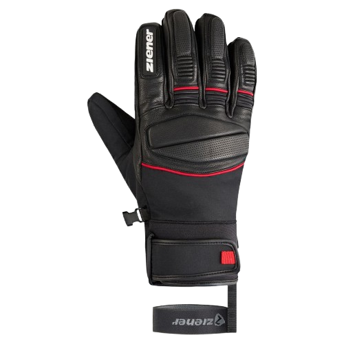 Gloves Ziener Gomin-Z AS® Glove Man Black Red - 2025/26