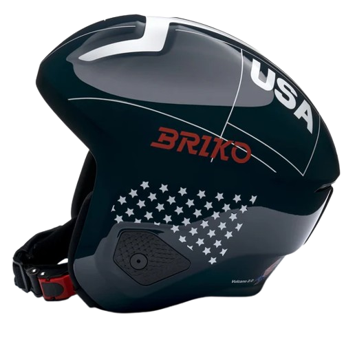 Helmet Briko Vulcano 2.0 USA Shiny Blue/White - 2025/26