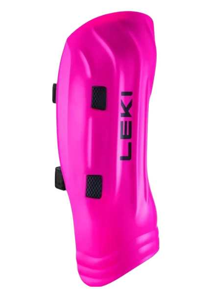 LEKI Shin Guard Worldcup Pro Junior Pink