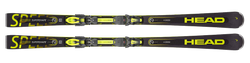 Skis HEAD Supershape E-Speed + PRD 12 GW Matt Black/Flash Yellow - 2023/24
