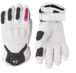 Handschuhe Hestra Impact Racing Jr. White/Cerise - 2025/26