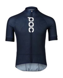 Fahrradtrikot POC M's Essential Road Logo Jersey  Calcite Blue/Dark Calcite Blue - 2024