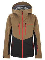 Jacket Ziener Trivor Lady Padded Walnut Red - 2024/25