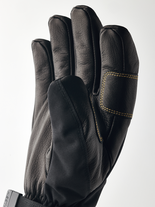 Gloves Hestra Army Leather Gore-Tex Black/Black - 2025/26