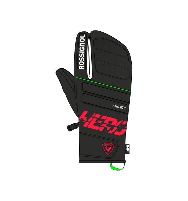 Gloves Rossignol Rossignol Hero Master IMPR Lobster Black - 2024/25