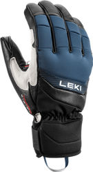 Gloves LEKI Griffin Base 3D Black/Marine - 2024/25