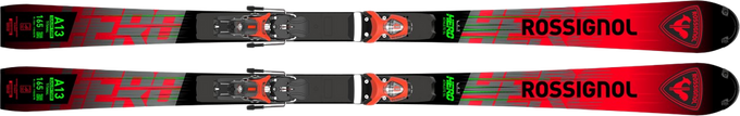 Skis Rossignol Hero FIS SL Factory 165 cm + Spx 15 Rockerace Hot Red - 2024/25