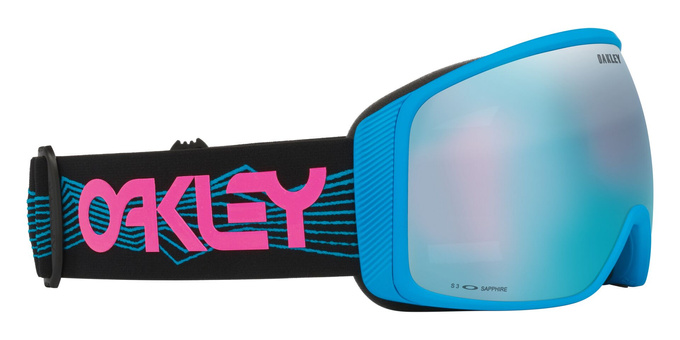 Brille Oakley Flight Tracker L Blue Dimension/Prizm Snow Sapphire Iridium - 2025/26