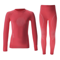 Thermoactive clothing UYN Junior Visyon 2.0 Uw Set (Shirt Lg. sl./pants Long) Sweet Pink - 2025/26