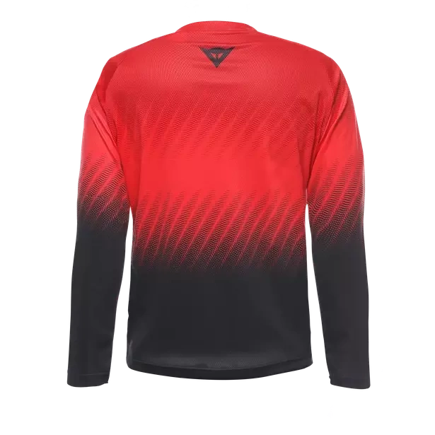 Cycling Jersey Dainese Scarabeo Jersey LS High-Risk-Red/Black - 2023