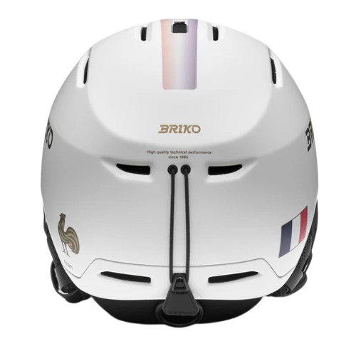 Helmet Briko Aran France White/Gold - 2025/26