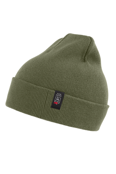 Hut Van Deer Classic Beanie Khaki - 2025/26