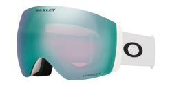 Brille Oakley Flight Deck Pro L Matte White/Prizm Snow Sapphire Iridium + Additional lens Prizm Snow Iced Iridium - 2025/26