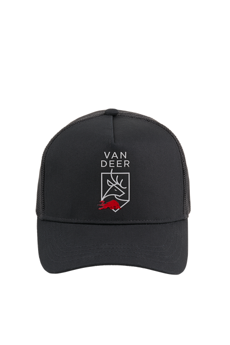 Kappe Van Deer Trucker Cap JR Black - 2025/26