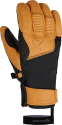 Gloves Ziener Ganzenberg-z As® Aw Glove Man Black Tan - 2025/26