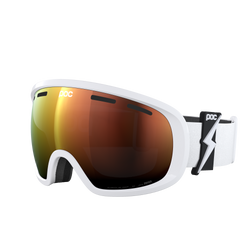 Goggles POC Fovea Blixten White/Partly Sunny Orange - 2025/26