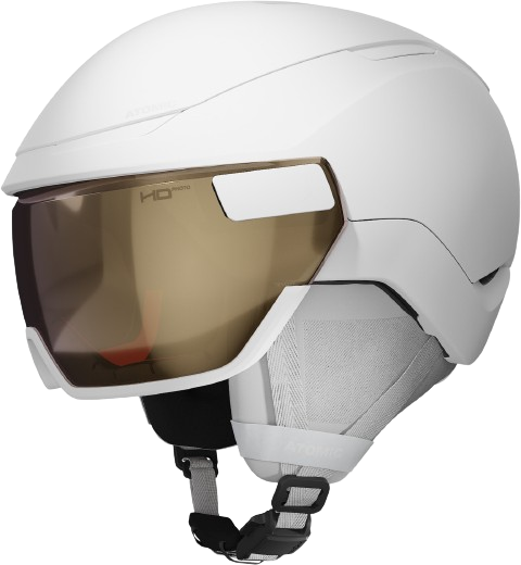 Skiing helmet Atomic Revent GT AMID Visor HD PHOTO White Heather - 2025/26