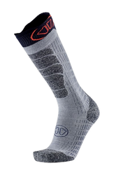 Ski socks Sidas Ski Merino Grey/Orange - 2024/25