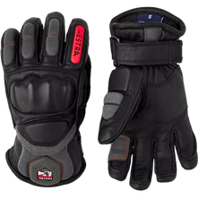 Handschuhe Hestra Impact Racing Jr. Black/Flame Red - 2025/26