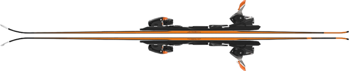 Skis Atomic Redster Q9 Revoshock S + X 12 GW Black/Orange - 2024/25