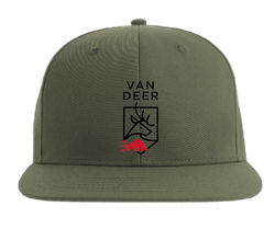 Kappe Van Deer Classic Flat Cap Khaki - 2024/25