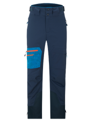 Ski pants Ziener Tewes Full-Zip Teamwear Lady Blue Foggy Print Dark Navy - 2025/26
